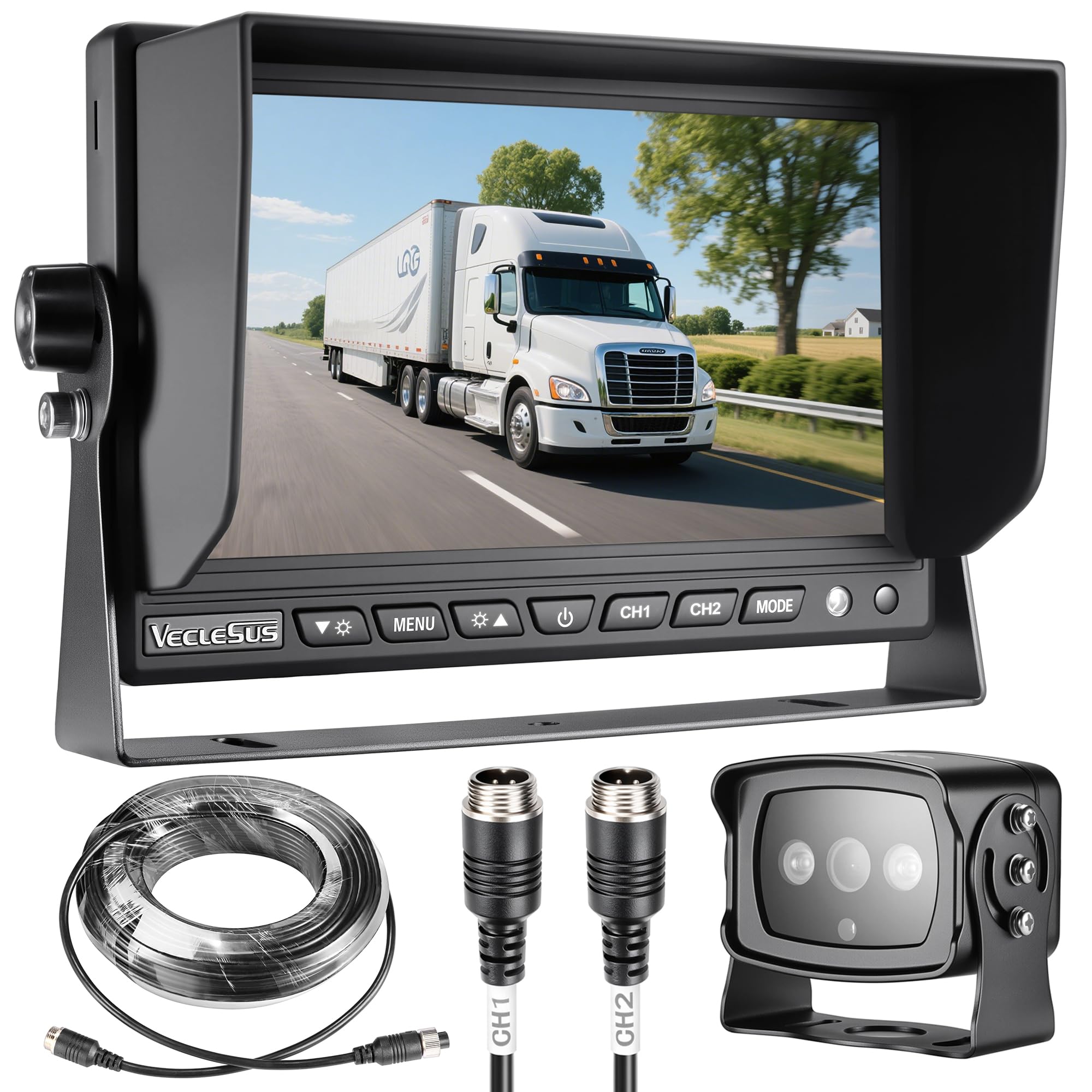 VECLESUS 7 Wired Backup Camera