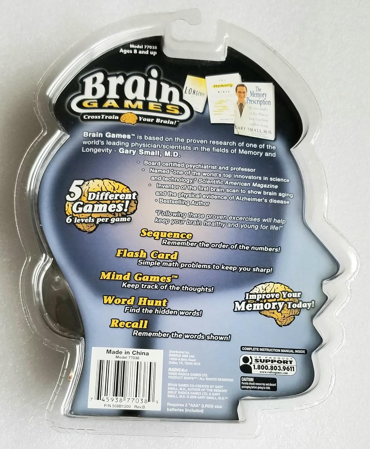 Radica: Brain Games - Cross Train Your Brain