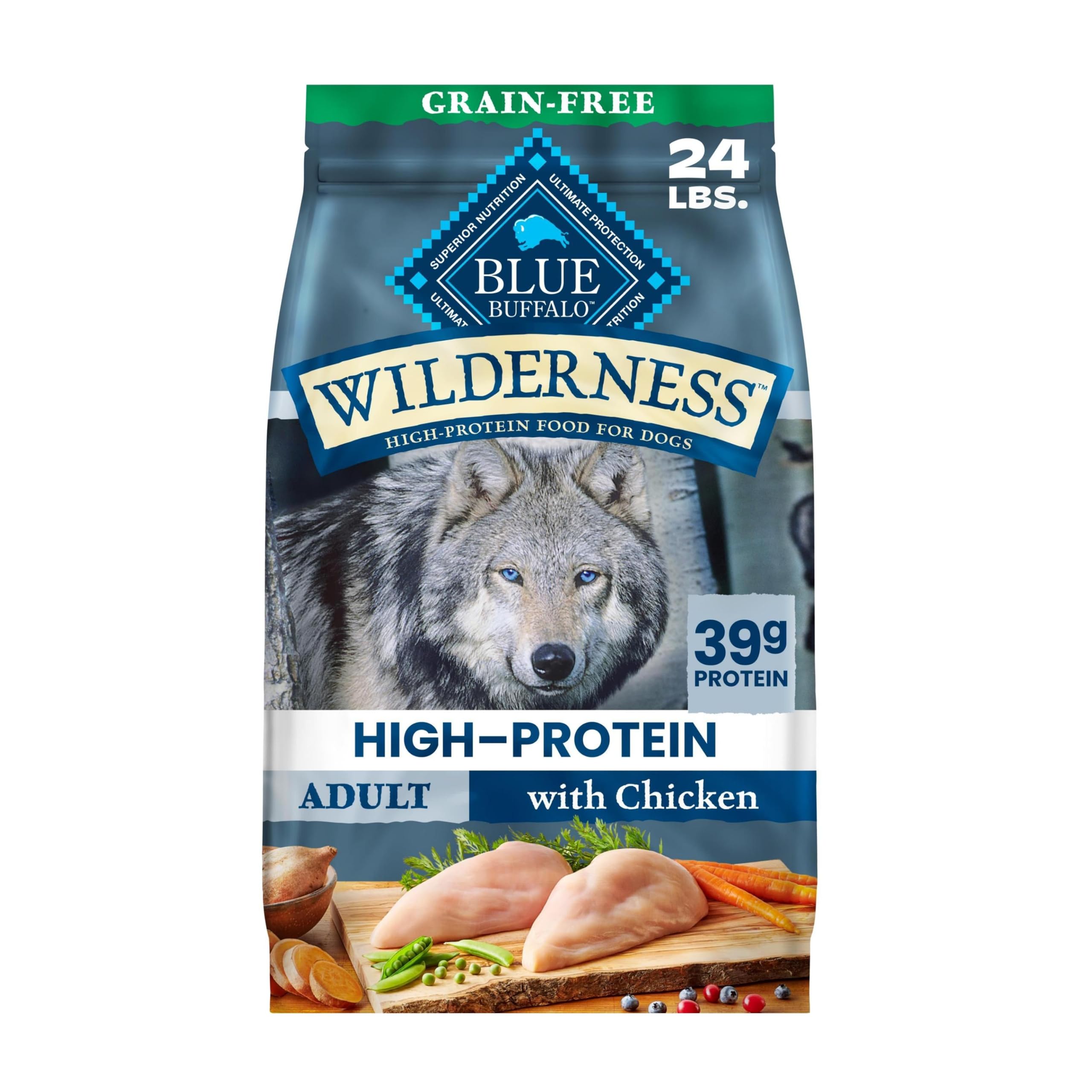 Blue Buffalo Wilderness Chicken Dry Dog Food