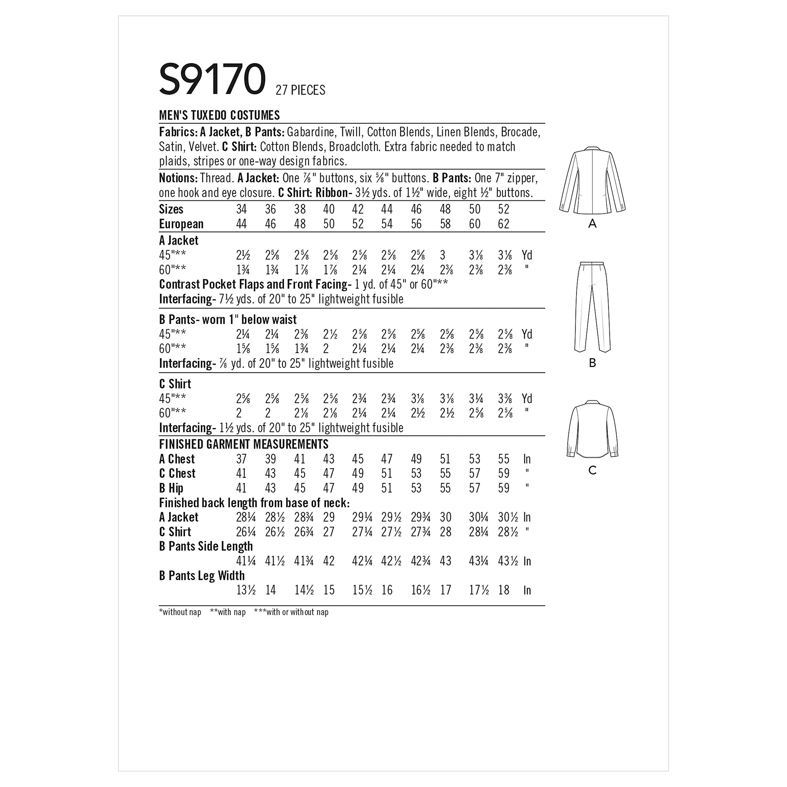 Simplicity 1073 Taille R5 14/16/18/20/55,9 Cm Patron De Pantalon