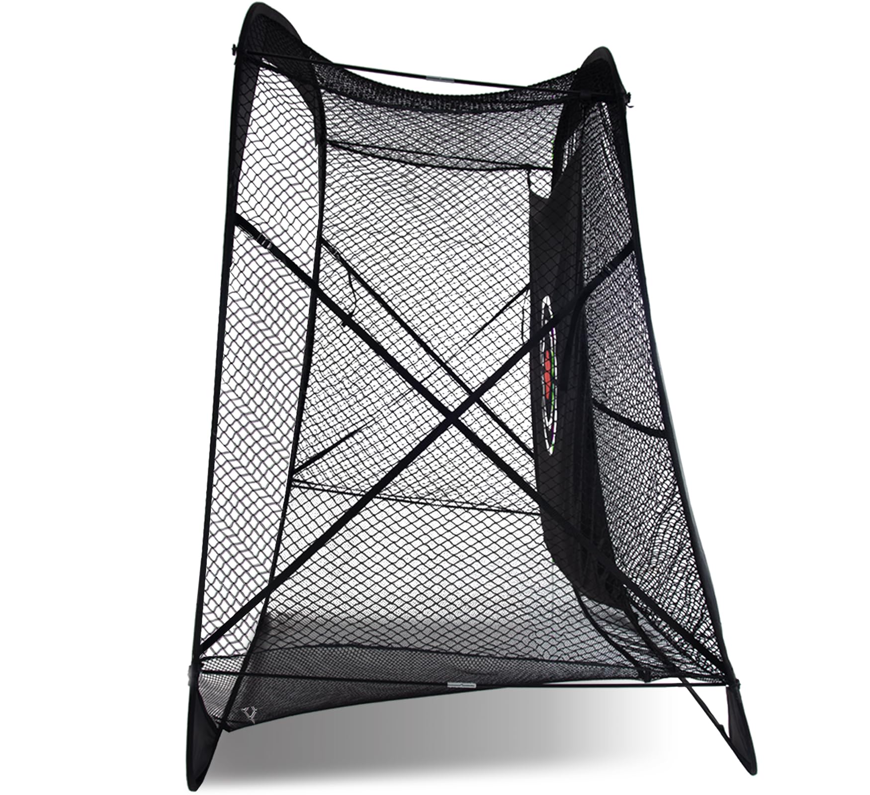 Kapler Red de Golf,2.1x2.1x1.2 m Red Golf, Red de práctica de Golf Pop-up, Negro, Red de Golf portátil