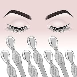 Mudder 28 Pcs Eyebrow Razor Knife Shaver Trimmer Shaver Multipurpose Exfoliating Tool Facial Hair Removal for Women Valentine Gift Giving(Gray)