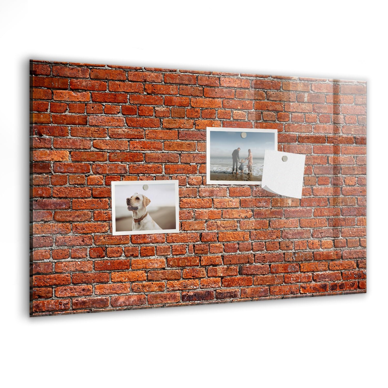 Tableau en verre magnétique de 60x40cm avec surface effaçable premium - 8