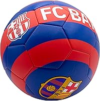 Vista 6 de Maccabi Art Officially Licensed FC Barcelona Soccer Ball Size 5 – Barca Training Football, Durable Panels, Team Crest Logo, Indoor/Outdoor Firmas