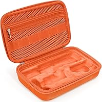 Vista 9 de Estuche para el combo de cámara DJI Osmo Pocket 3, bolsa EVA de almacenamiento duro con 1 correa ajustable y 2 protectores de pantalla y 1 mini