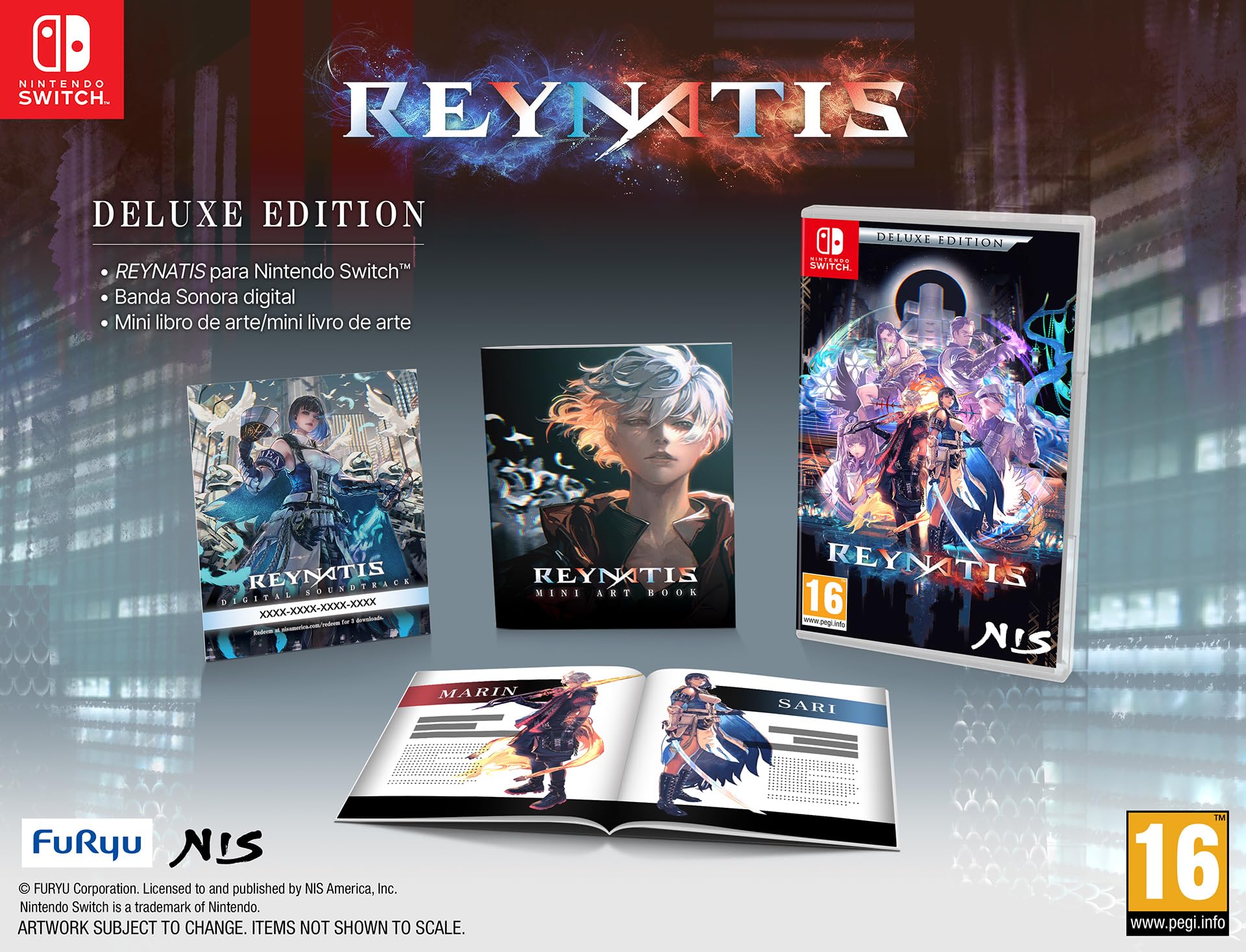 Reynatis Deluxe Edition juego de accion combates rapidos sin lag 8