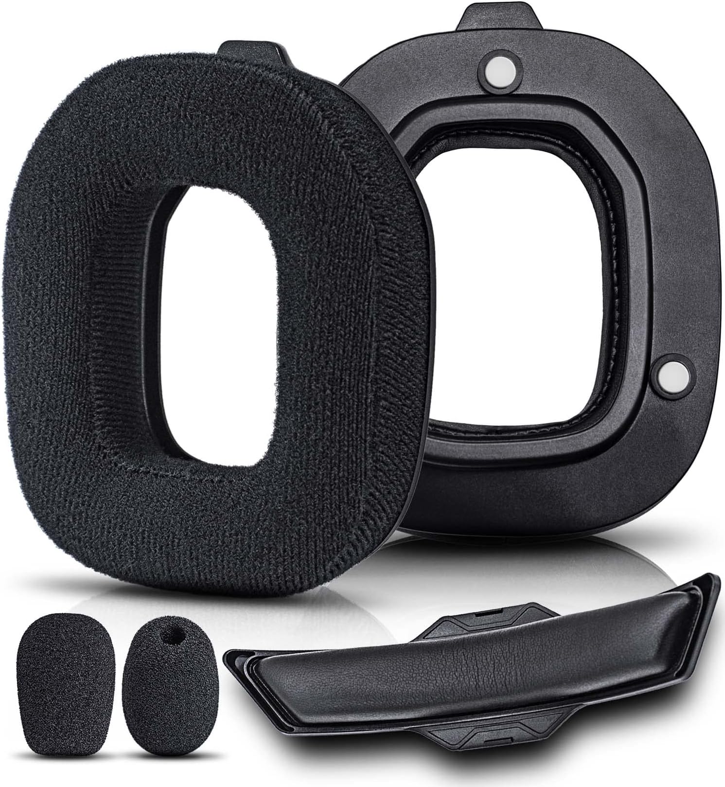 A50 Mod Kit Gen 3 - Earpads Compatible with Astro A50 Gen 3 Headset I Headband/Replacement Ear Cushions/Microphone Foam - Not Suitable for A50 Gen 4 (GEN 3 Velour)