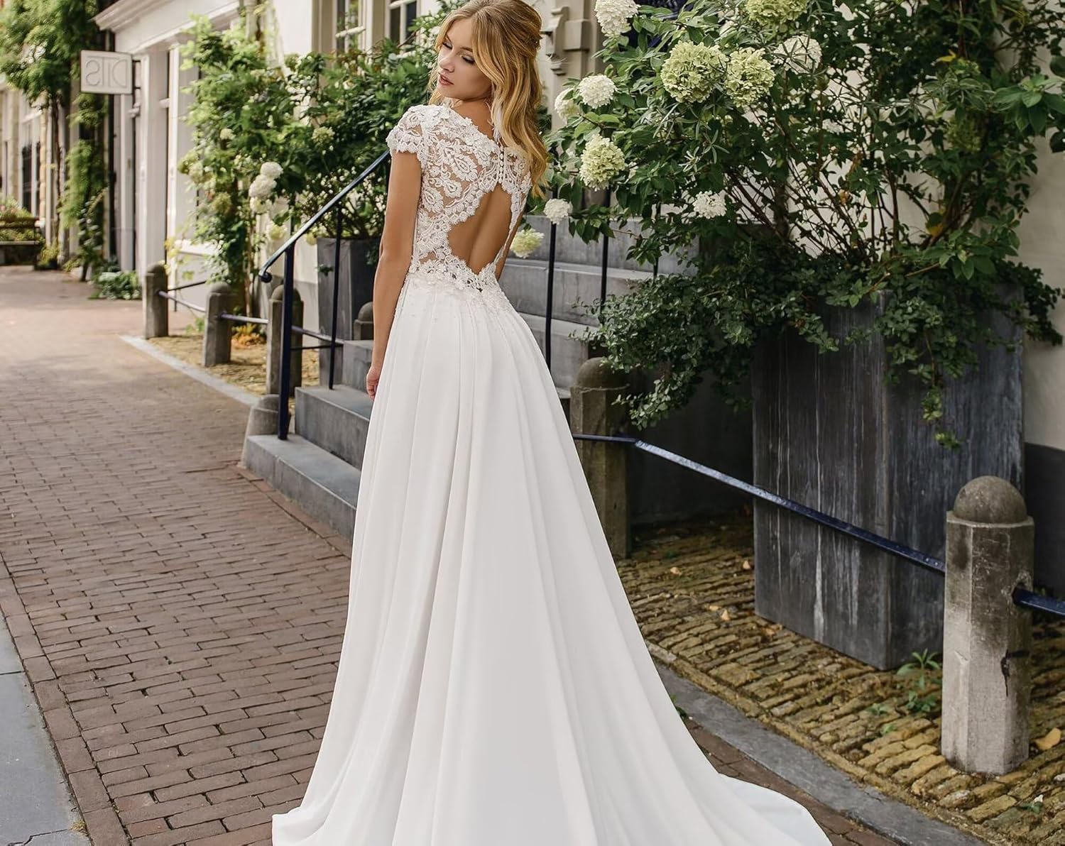 Yuxin Princess Lace Off Shoulder Wedding Dress for Bride 2025 Long Sleeves Ball Gown Bridal Dresses
