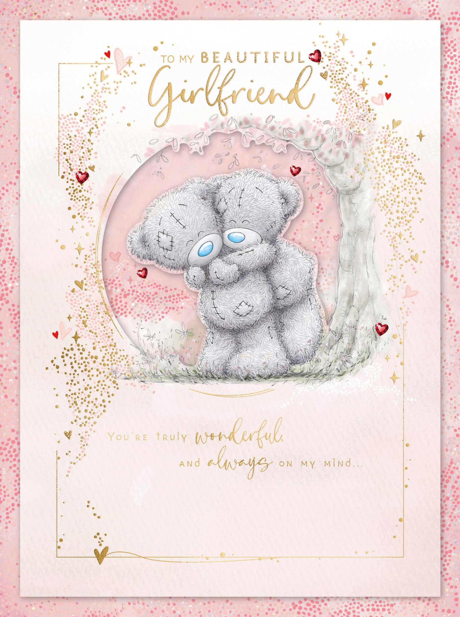 Me To You Bear Beautiful Girlfriend Valentine's Day Boxed Card