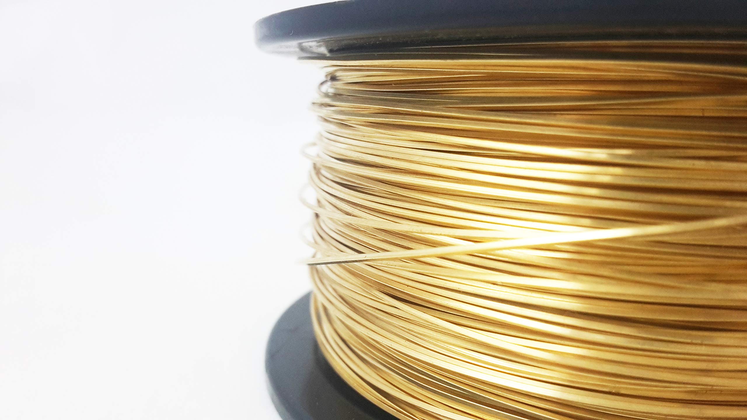 Buy 12 Gauge, Red Brass Wire, Square, Dead Soft 5FT by CRAFT WIRE