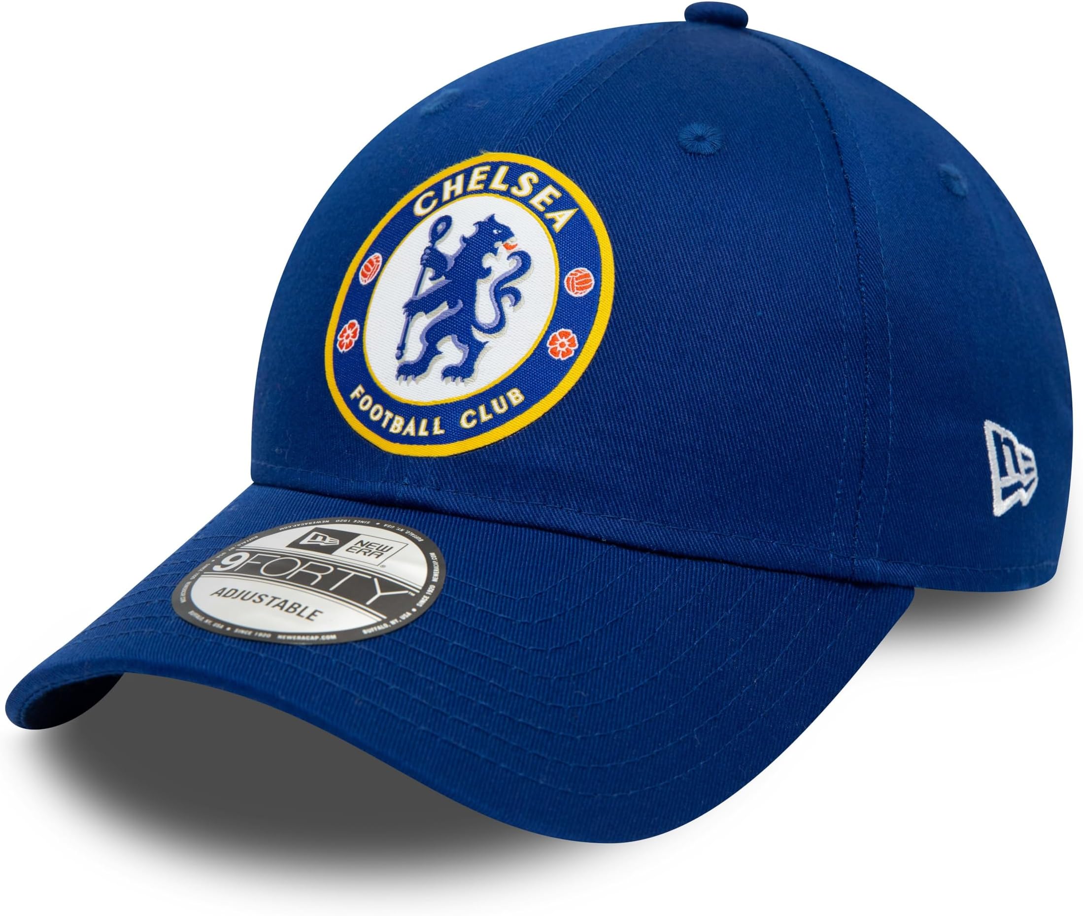 New Era Fußball Cap verstellbar 9Forty Kappe Basecap Teamlogo gebogener Schirm Serie A Premier League