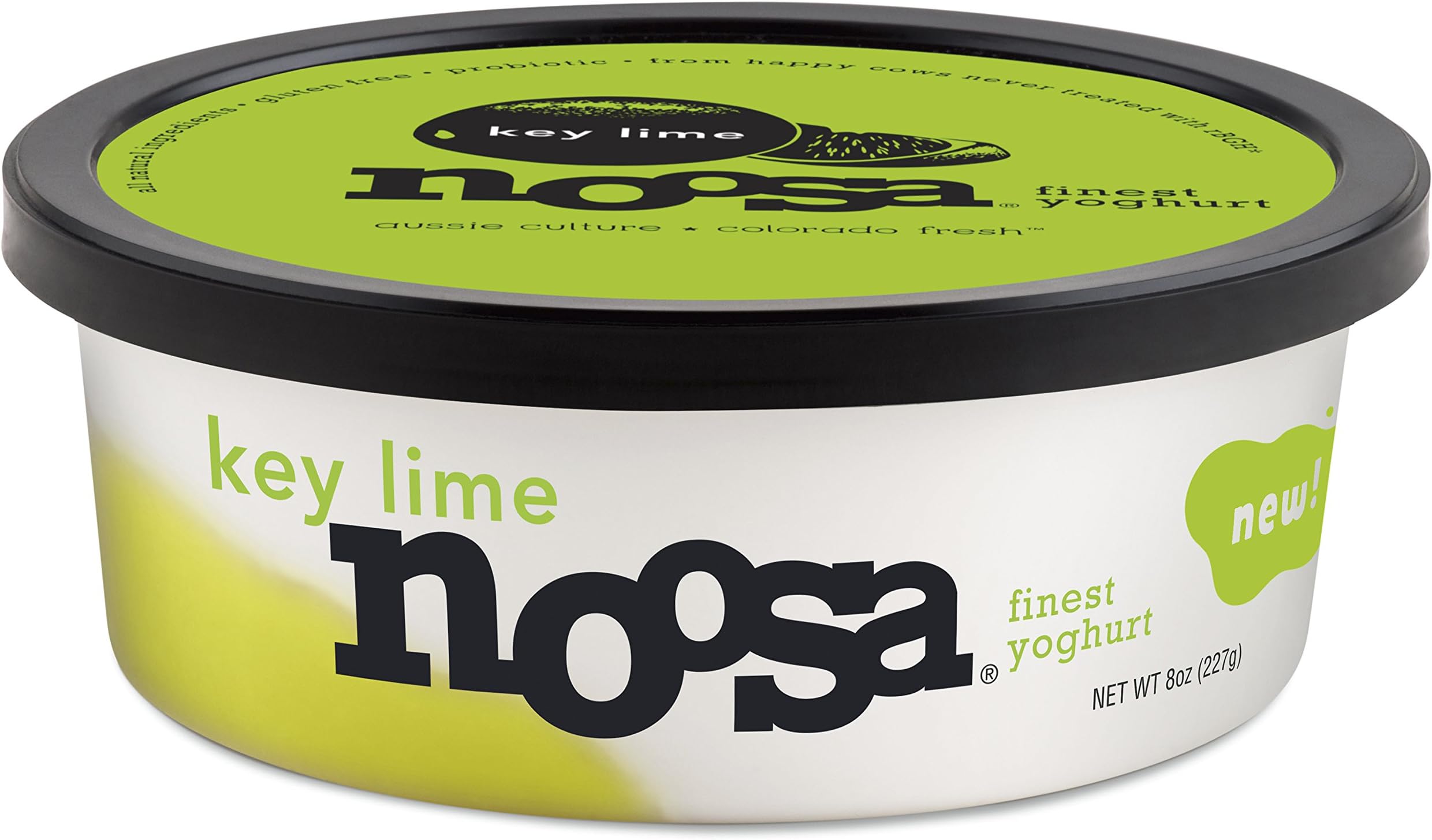 Noosa Yoghurt, Key Lime, 8 Ounce (Pack of 12)