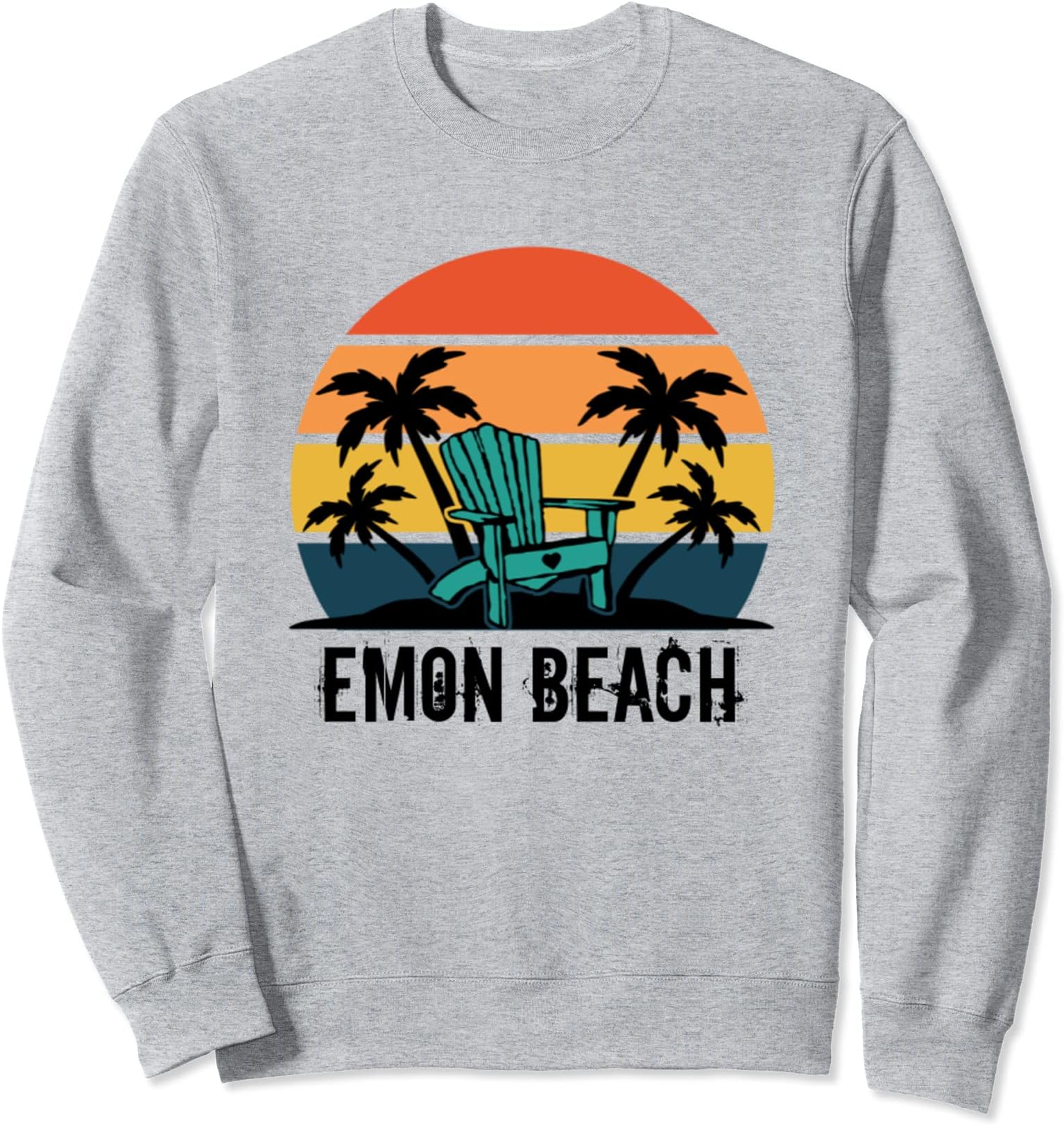 Emon Beach Kwajalein Marshall Islands Kwaj Diving Chair Sweatshirt