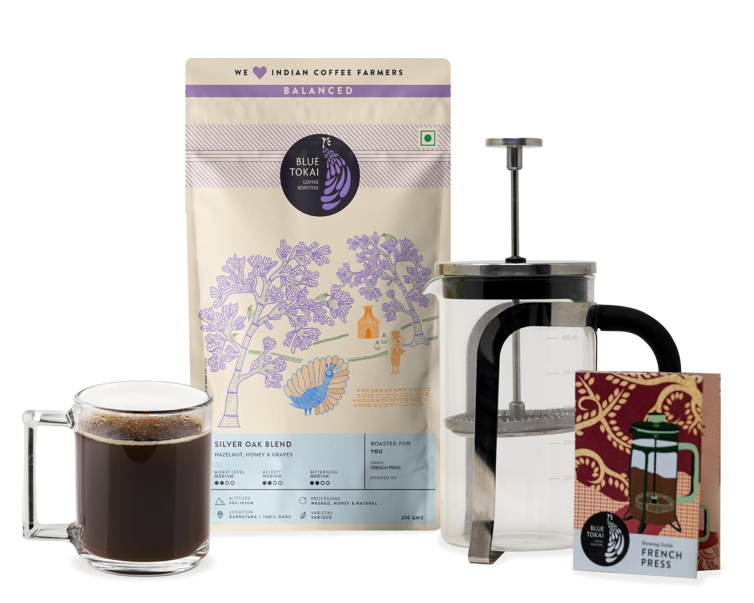 Blue Tokai French Press - Brew Authentic Coffee -5