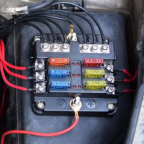 Miniatura 8 de MuHize Kit de mini fusible para grifos  Adaptadores de circuito adicionales de perfil pequeño, mini y de perfil bajo, añade un fusible para coches,