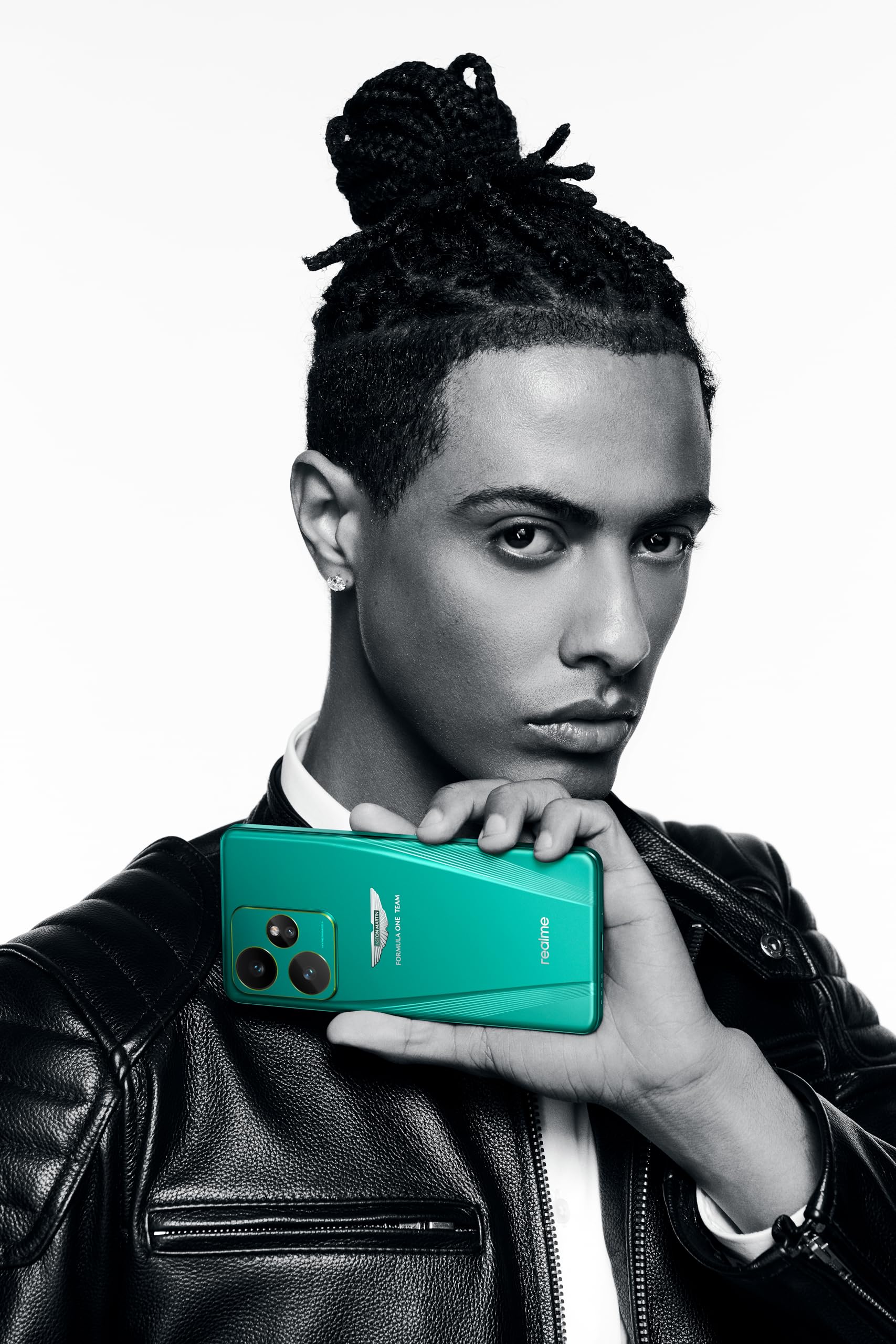 realme Smartfon GT7 5G, 16 + 512 GB, Aston Martin Green, bateria 7000 mAh, ładowanie 120 W, procesor Dimensity 9400, aparat IMX906, AI Planner (ograniczone zapasy)