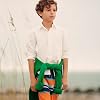 Camisa deportiva de algodón Oxford (Niños grandes) 1