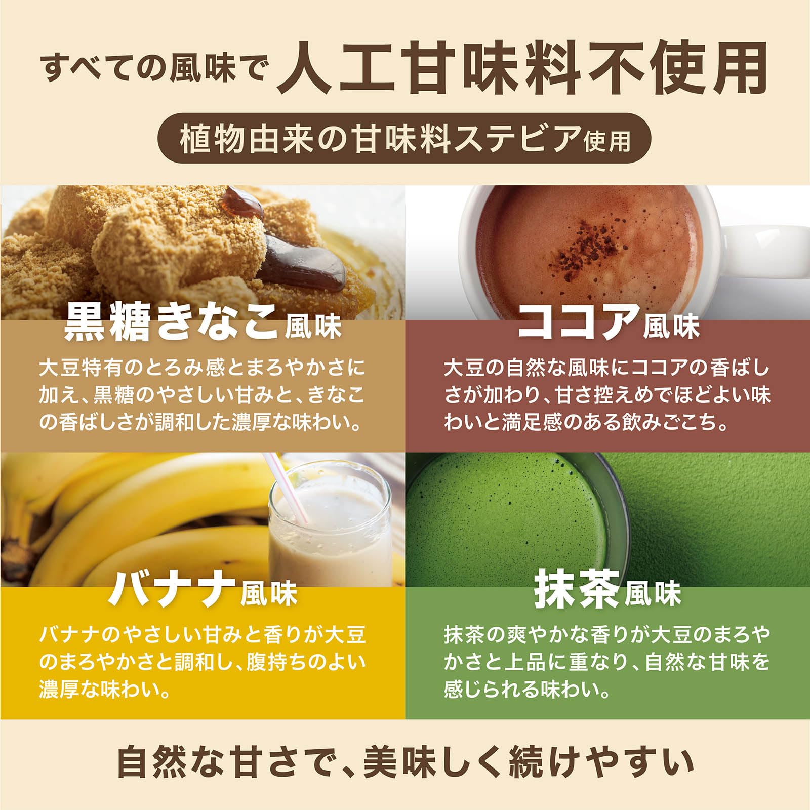 Amazon | グロング ソイプロテイン 3kg 人工甘味料不使用 プロテイン