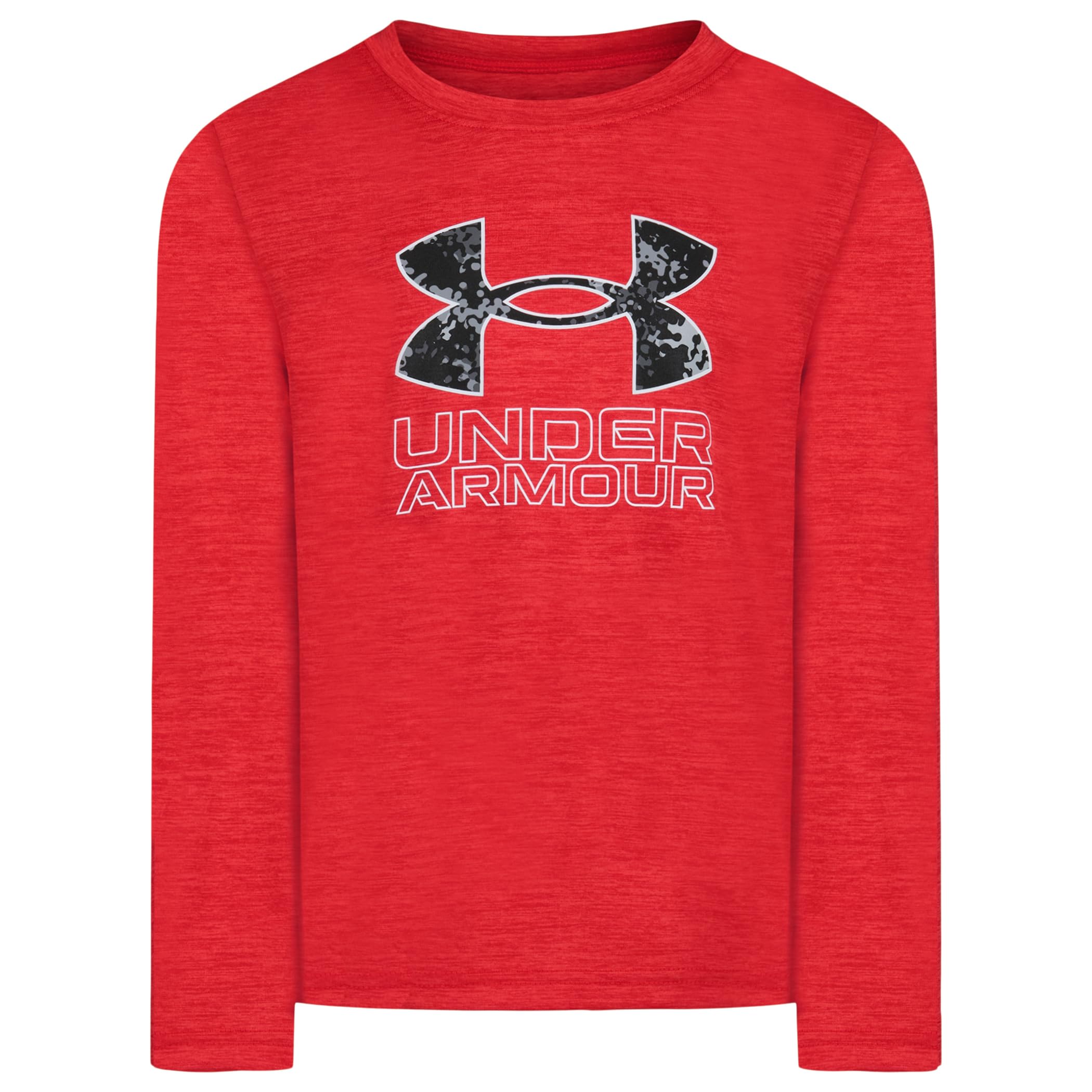 Under Armour Boys Long Sleeve Shirt, Crewneck, Lightweight and Breathable