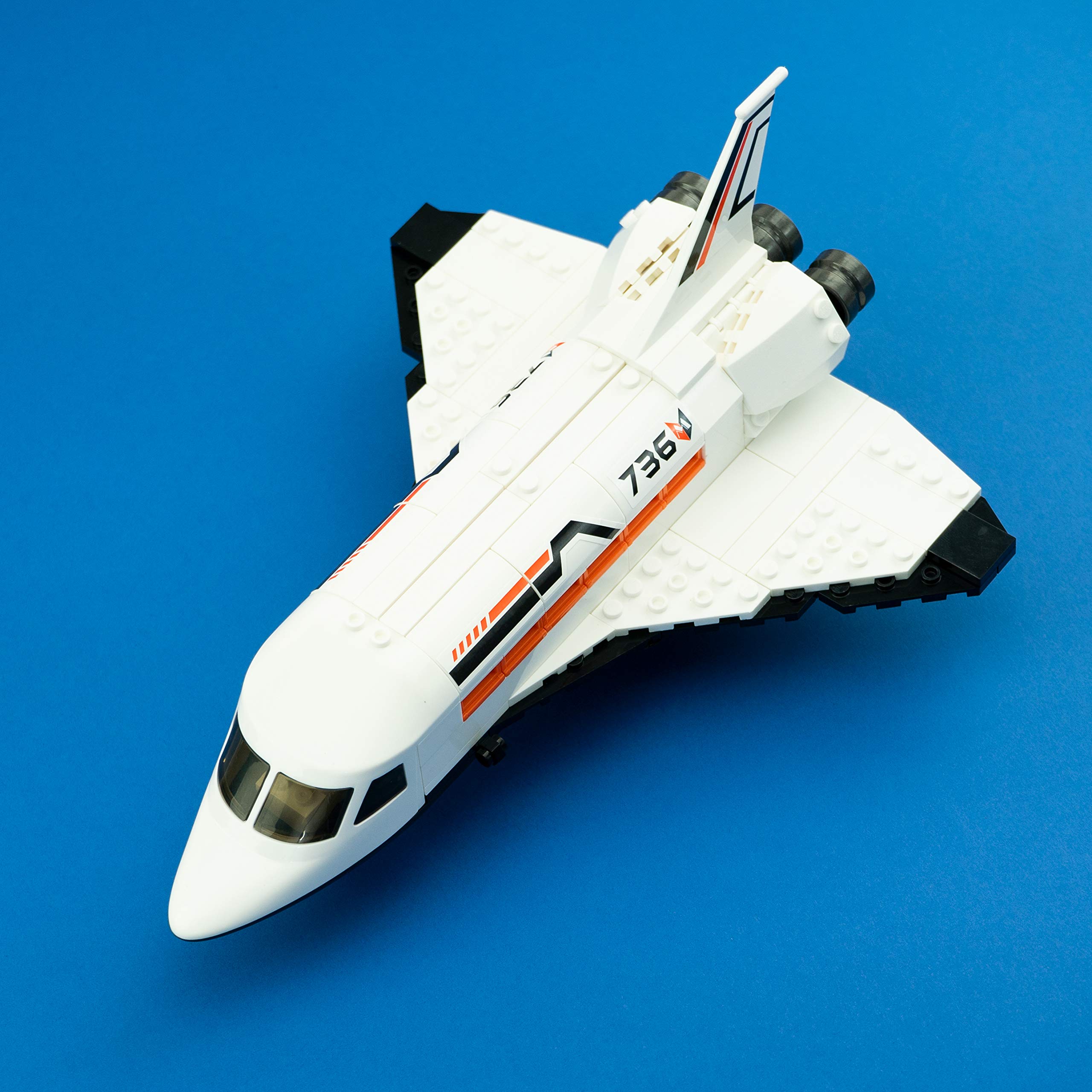 Nice Group Mattoncini M38-B0736 Costruzioni Space Shuttle mattoncini, 231 Pezzi, Multicolore