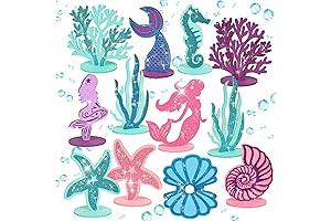 Mermaid Party Table Centerpiece