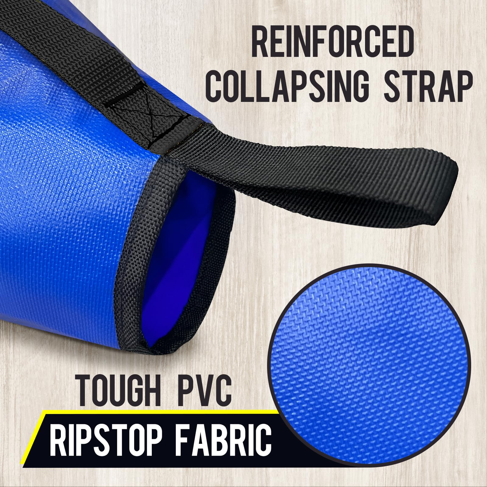 Drift Sock with Dump Line and Harness Buoy,Ocean Anglers Fishing Drift Anchor for Boat/Kayak/Pontoon