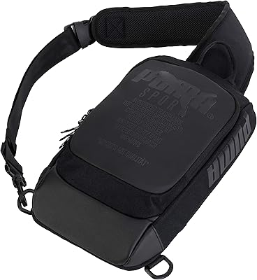 Forecast Multitude Backpack Sling Shoulder Bag (Black, One Size)