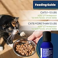 Vista 6 de Feline Essential Catalyst - Fórmula enzimática antioxidante para gatos - Enzima digestiva para gatos - Enzimas digestivas para gatos - Soporte