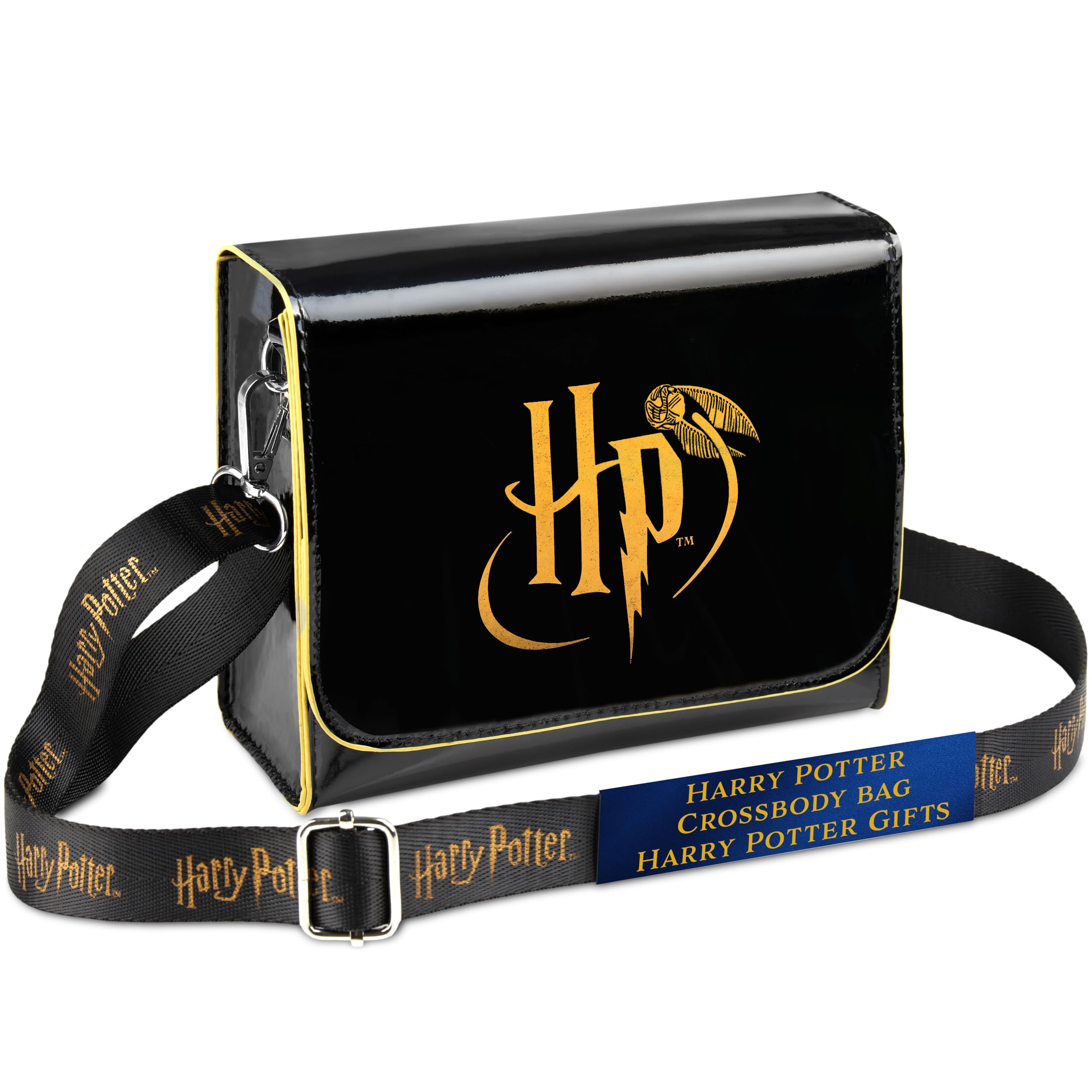 Harry Potter Sac Bandoulière Femme Fille et Ado Élégant avec Sangle Réglable Sac Shopping ou pour Vacances Cadeau pour Elle