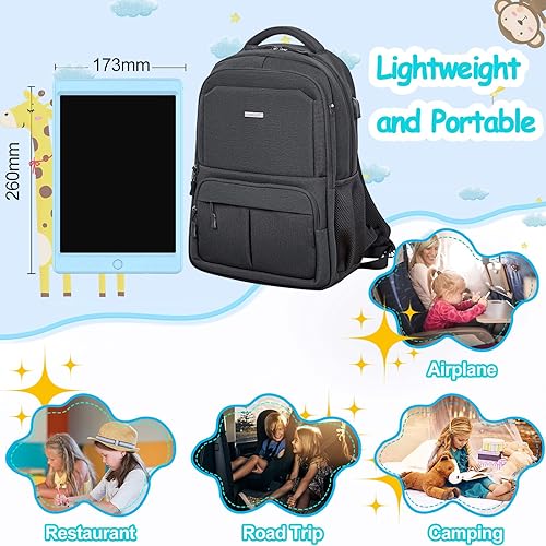 Miniatura 7 de Tableta de escritura LCD para niños, tableta de dibujo electrónico de 10.5 pulgadas, almohadilla de dibujo reutilizable, tablero de dibujo colorido,