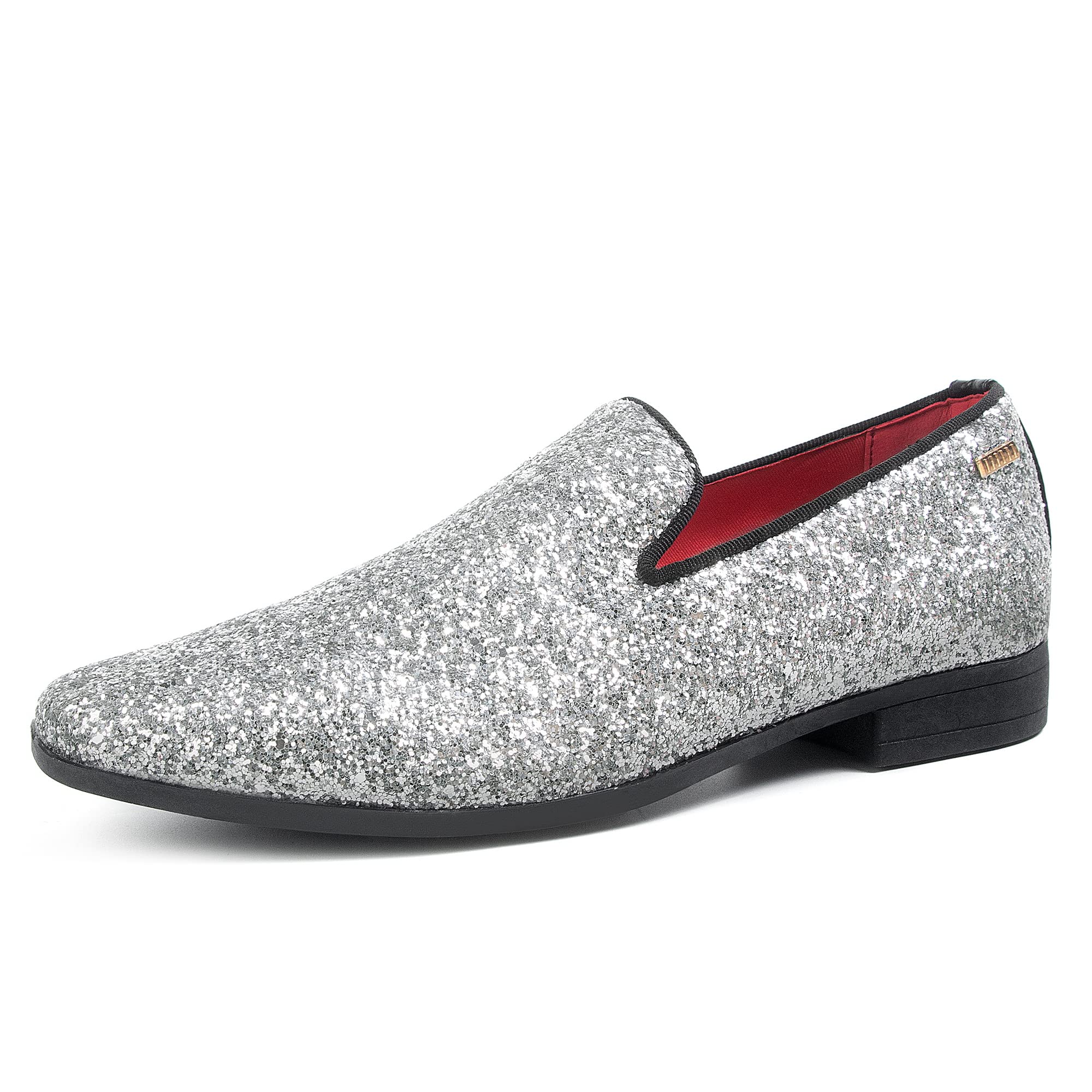 UUBARIS Mens Dress Loafers Tuxedo Suit Slip on Shoes