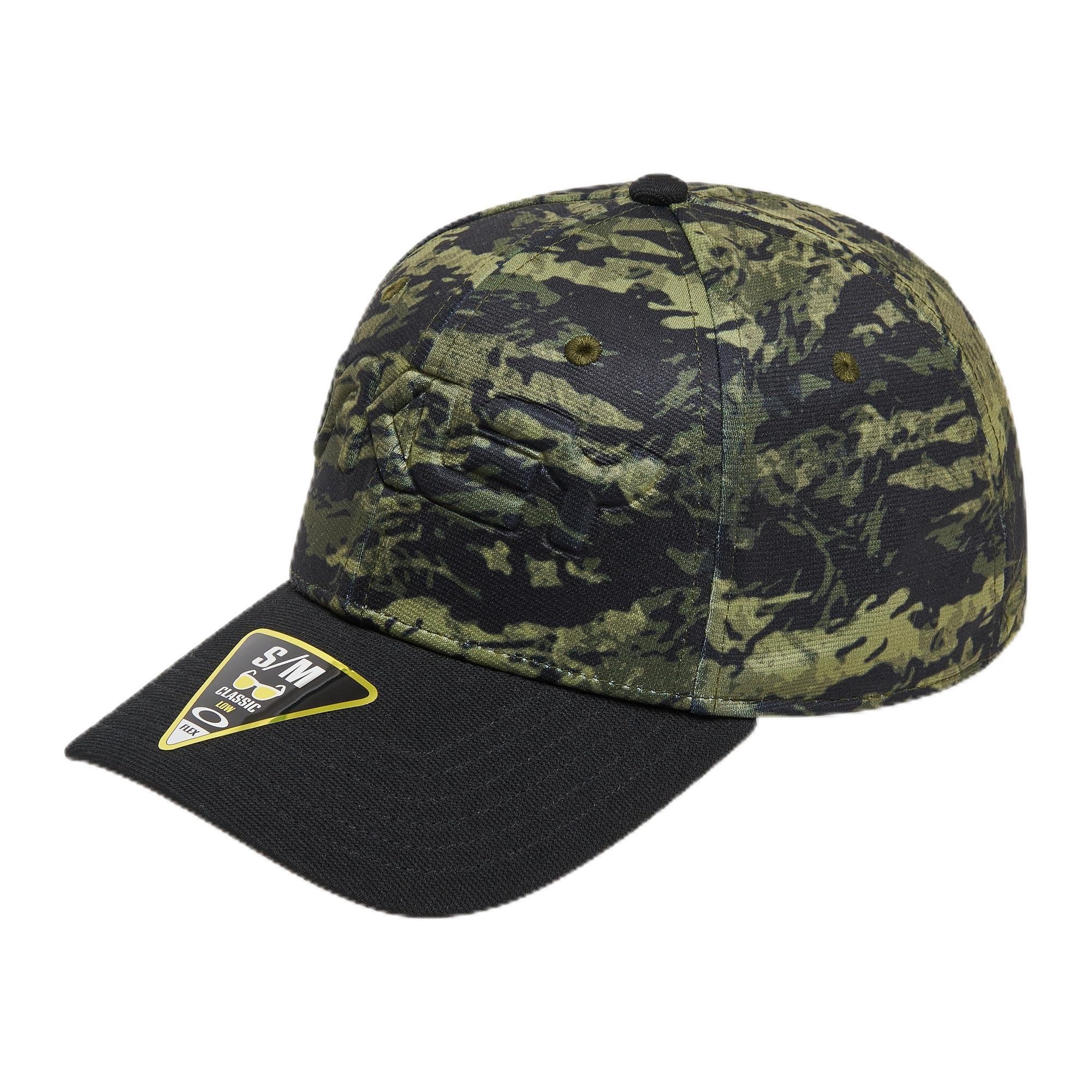 Oakley 6 Panel Stretch Hat avec logo embossé et textile extensible haut de gamme