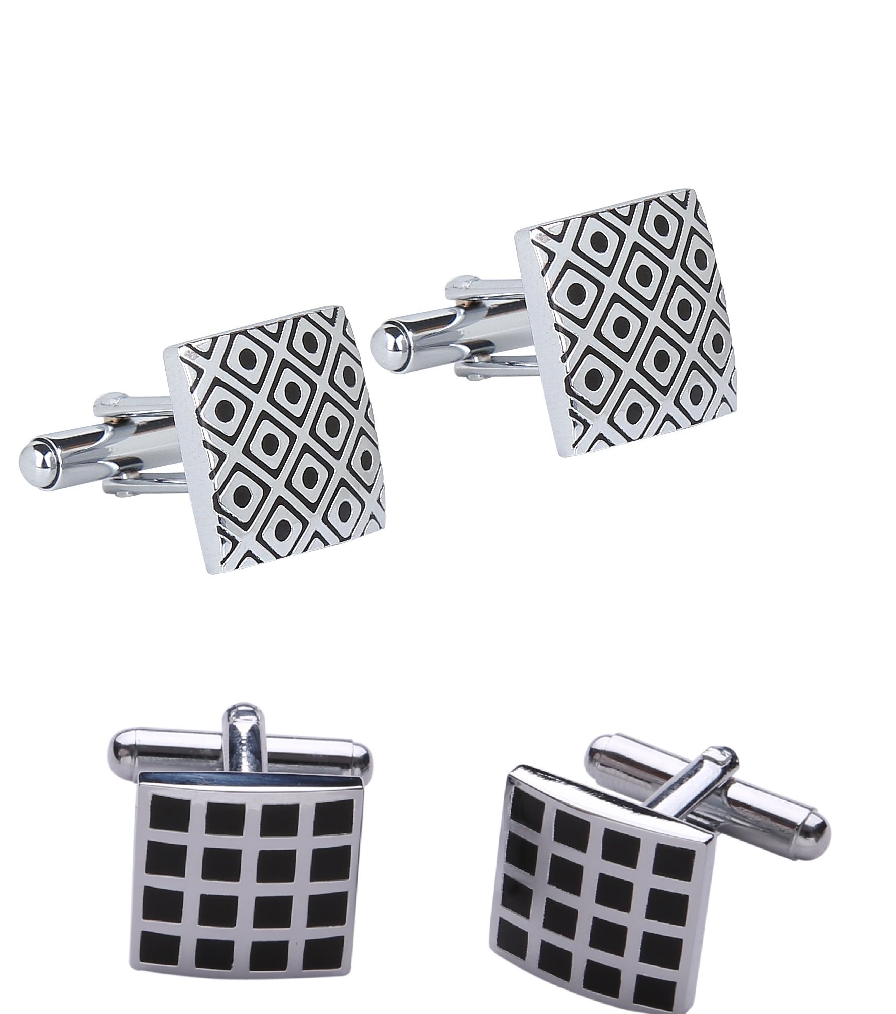 tripin Cufflinks For Men Brass Cufflinks Combo Set Of 2 83.93-picture-38