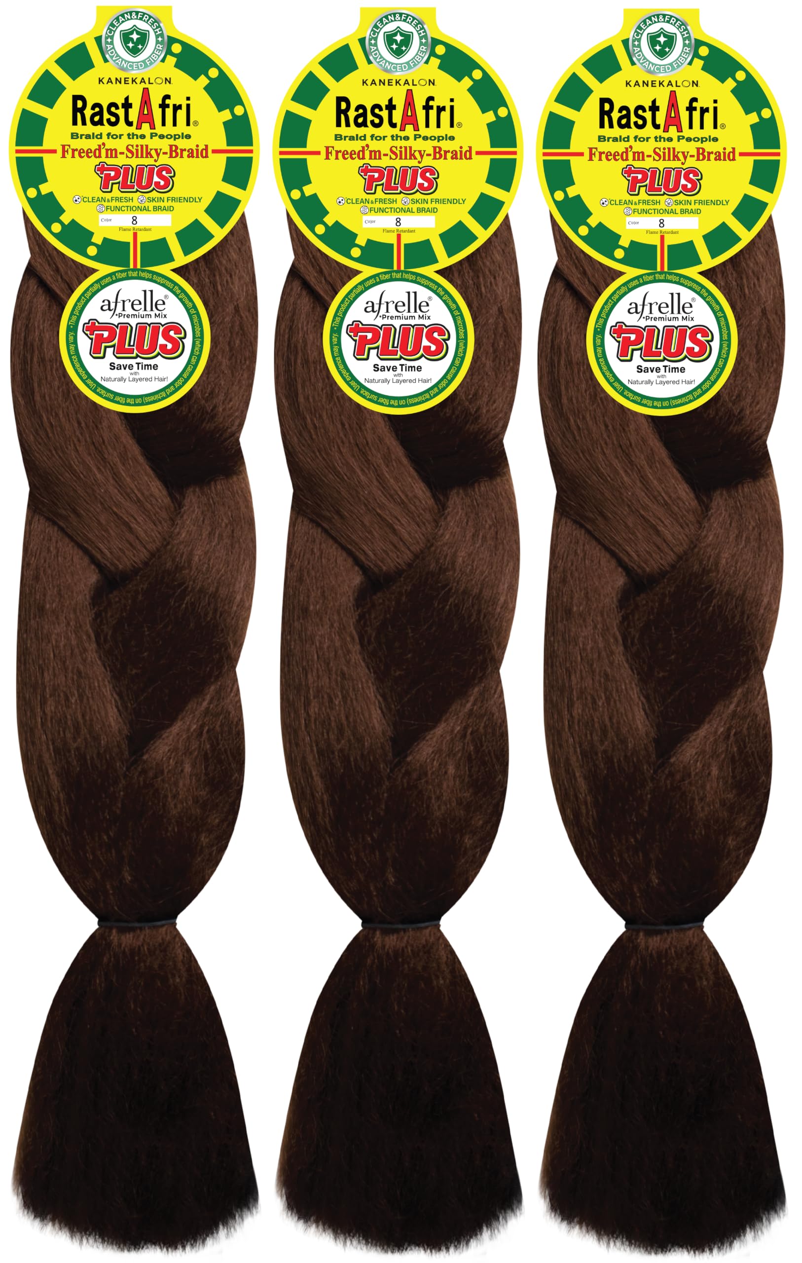 Amazon.com : RastAfri AFB Silky Synthetic Braiding Hair Extensions