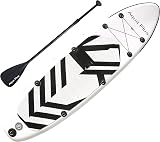 Aqua Plus Sup Gonflable de 15 cm d'épaisseur pour Tous Les Niveau x de compétence Planche à pagaie Debout, pagaie, Pompe, Sac à Dos de Voyage ISUP, Laisse, bandoulière, Jeune, Adulte - 3