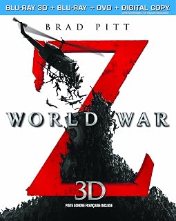 World War Z (Blu-ray 3D + Blu-ray + DVD) (Blu-ray)