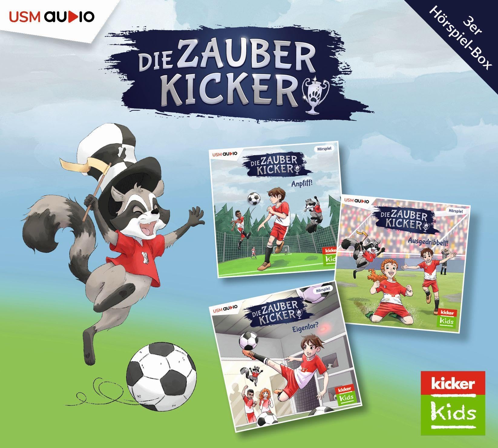 Die Zauberkicker Hörbox Folge 1-3