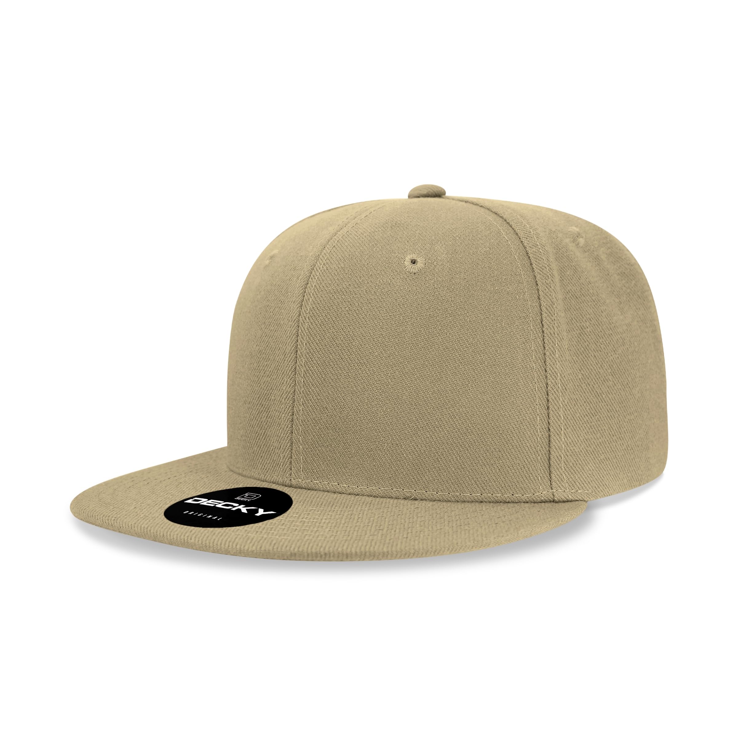 DECKY 6 Panel High Profile Structured Acrylic/Polyester Snapback