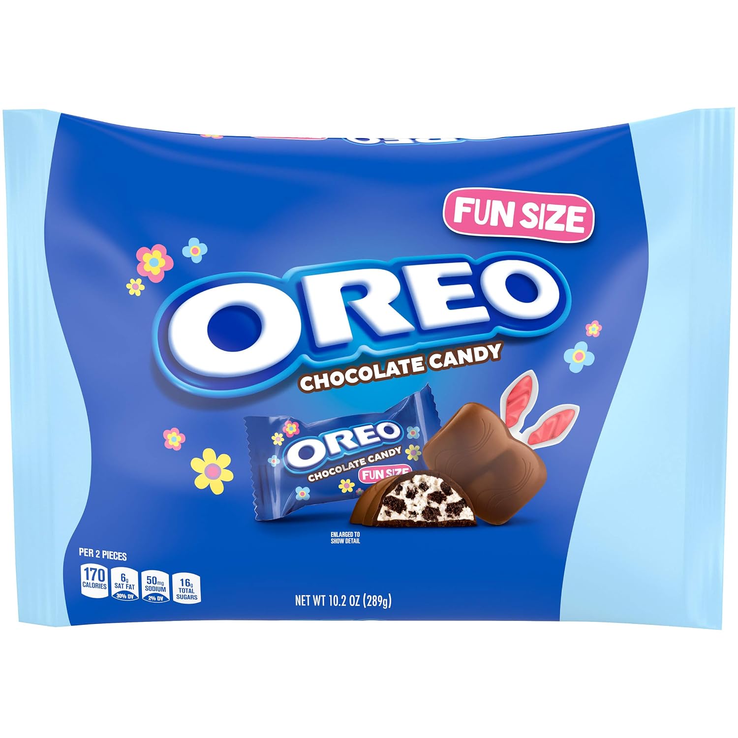 Oreo Easter Chocolate Treat Size Candy Bars - 10.2oz Bag