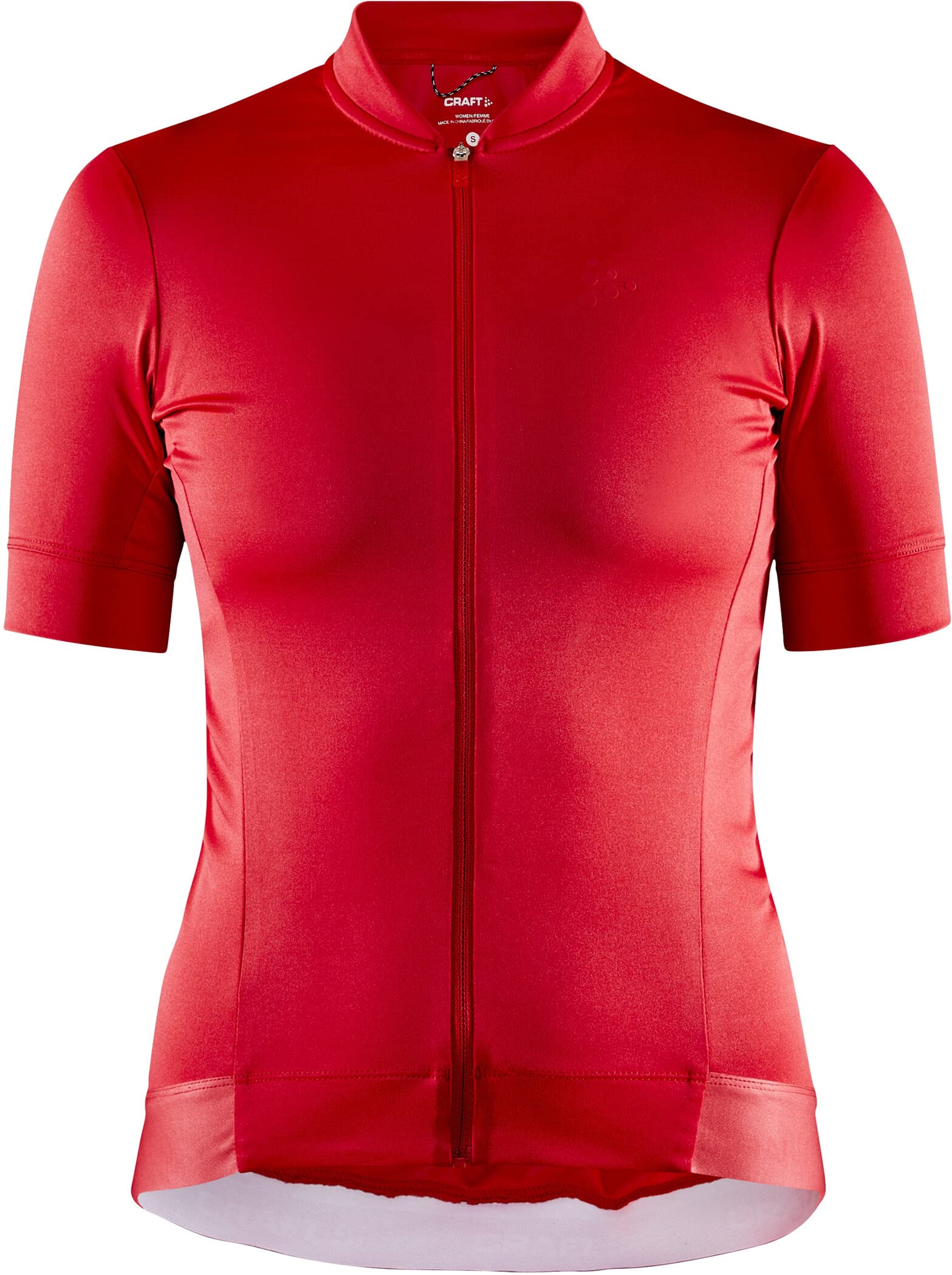 Craft Core Essence Jersey Regular Fit W Bright Red XL Maglietta da Ciclismo, Rosso Accesso, Donna