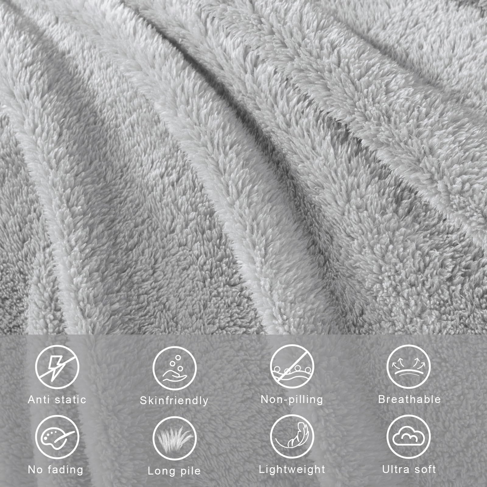 Exclusivo Mezcla Double Size Flannel Fleece Blanket - Image 4