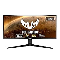 ASUS TUF Gaming VG34VQL1B Monitor – 34 inch WQHD (3440x1440)