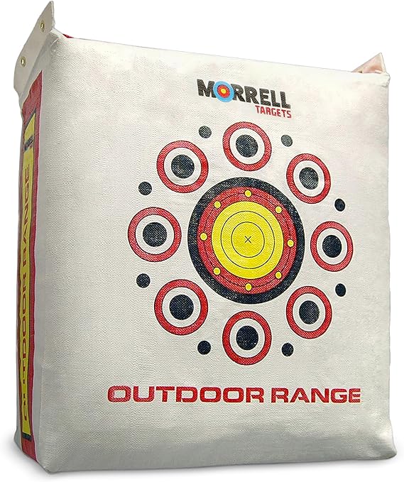Morrell Outdoor Weatherproof Durable Range Adult Field Point Archery Bag with 50 Bullseyes, Nucleus Center, and IFS Technology