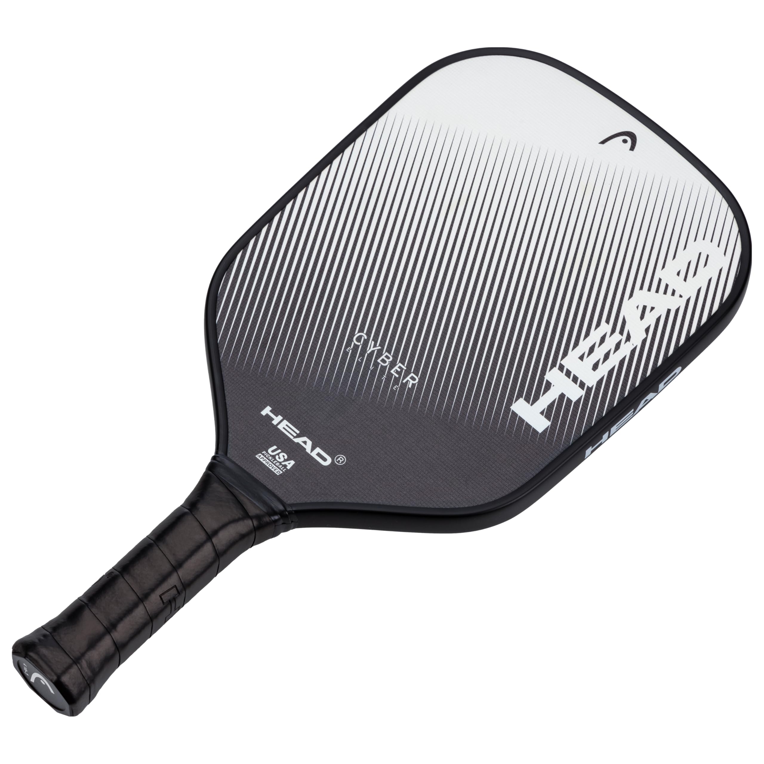 HEAD Cyber Elite Pickleball Paddle, White/Black