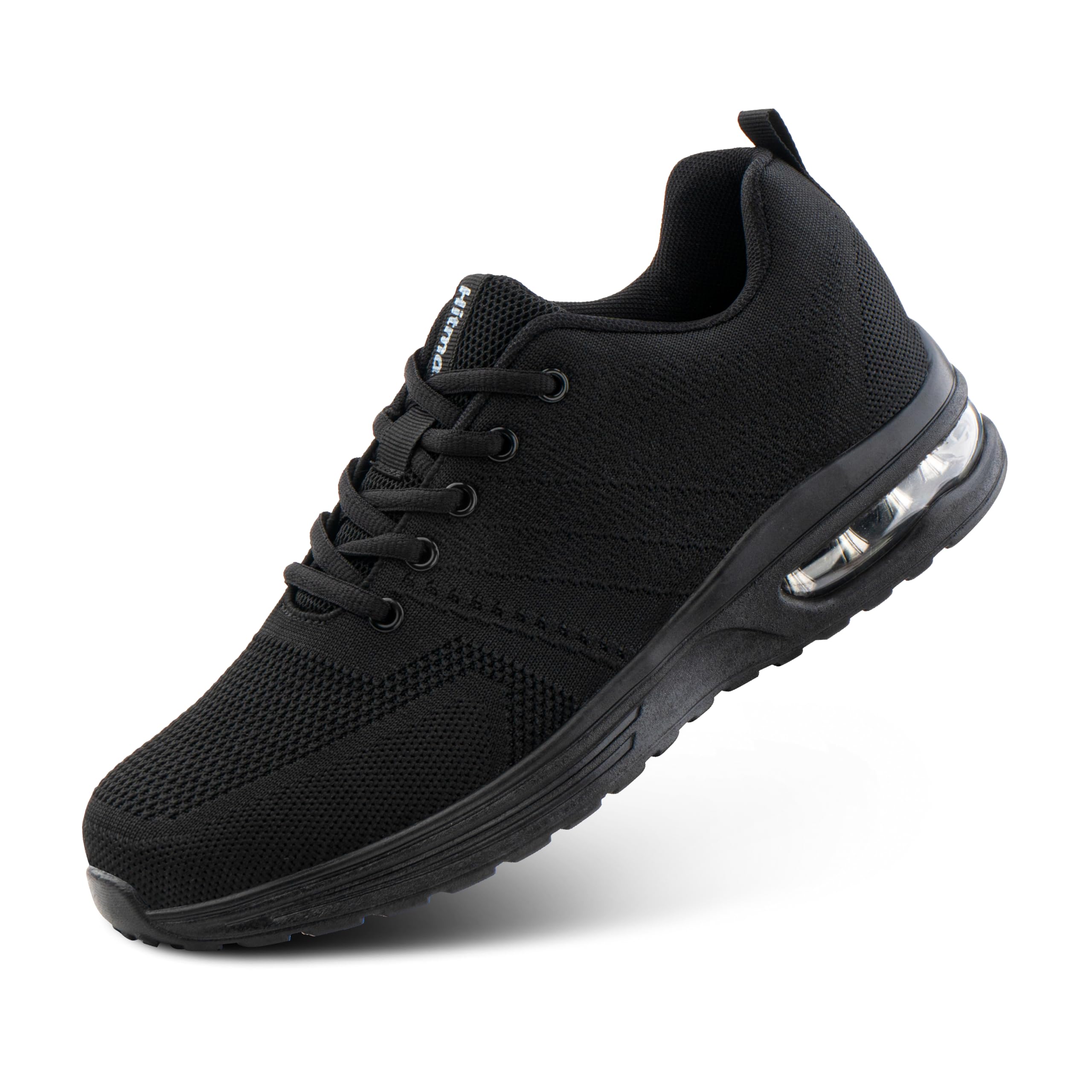 Hitmars Zapatillas Deportivas Hombre Mujer Zapatillas de Running Ligero Transpirables Zapatos para Correr Fitness Casual Sneakers Negro Azul Gris Rojo EU 36-48