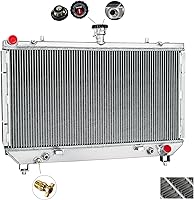 Vista 1 de Camaro - Radiador CU13142 compatible con Chevy Camaro SS Coupe/Convertible 2010 2011, transmisión automática V8 de 6.2 litros, radiador de aluminio