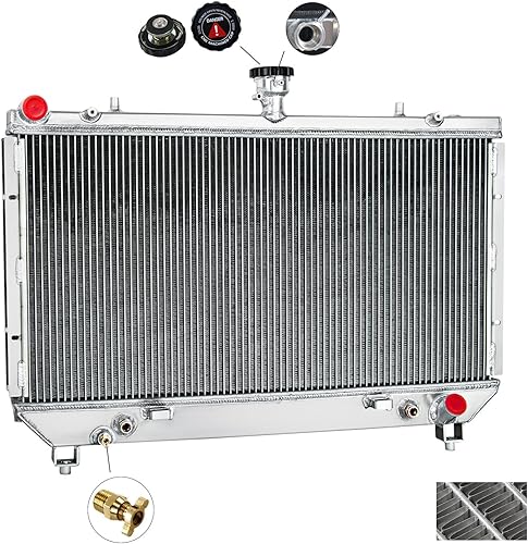 Camaro - Radiador CU13142 compatible con Chevy Camaro SS CoupeConvertible 2010 2011, transmisión automática V8 de 6.2 litros, radiador de aluminio