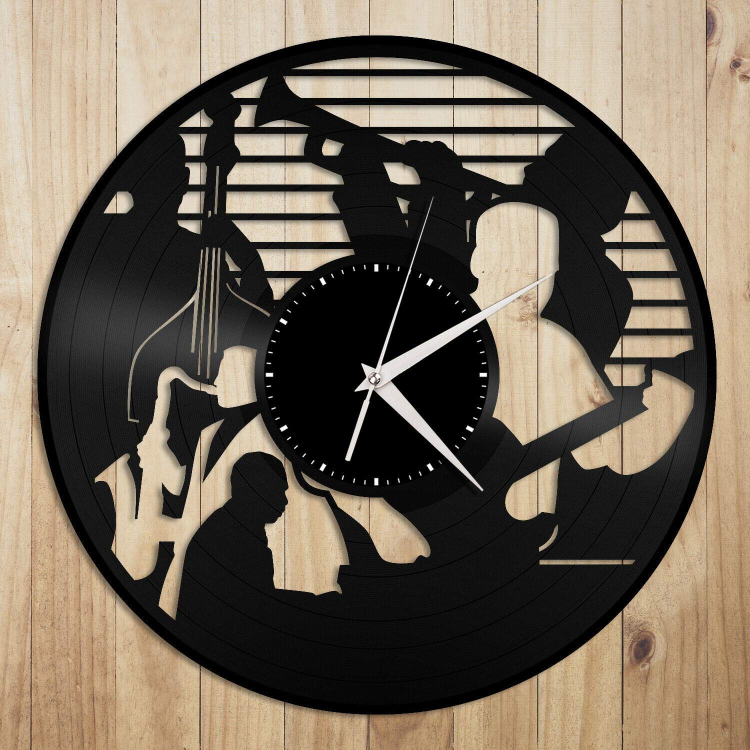 Horloge Murale Vinyle Disque 33 Tours Vintage Cadeau Fait Main Déco