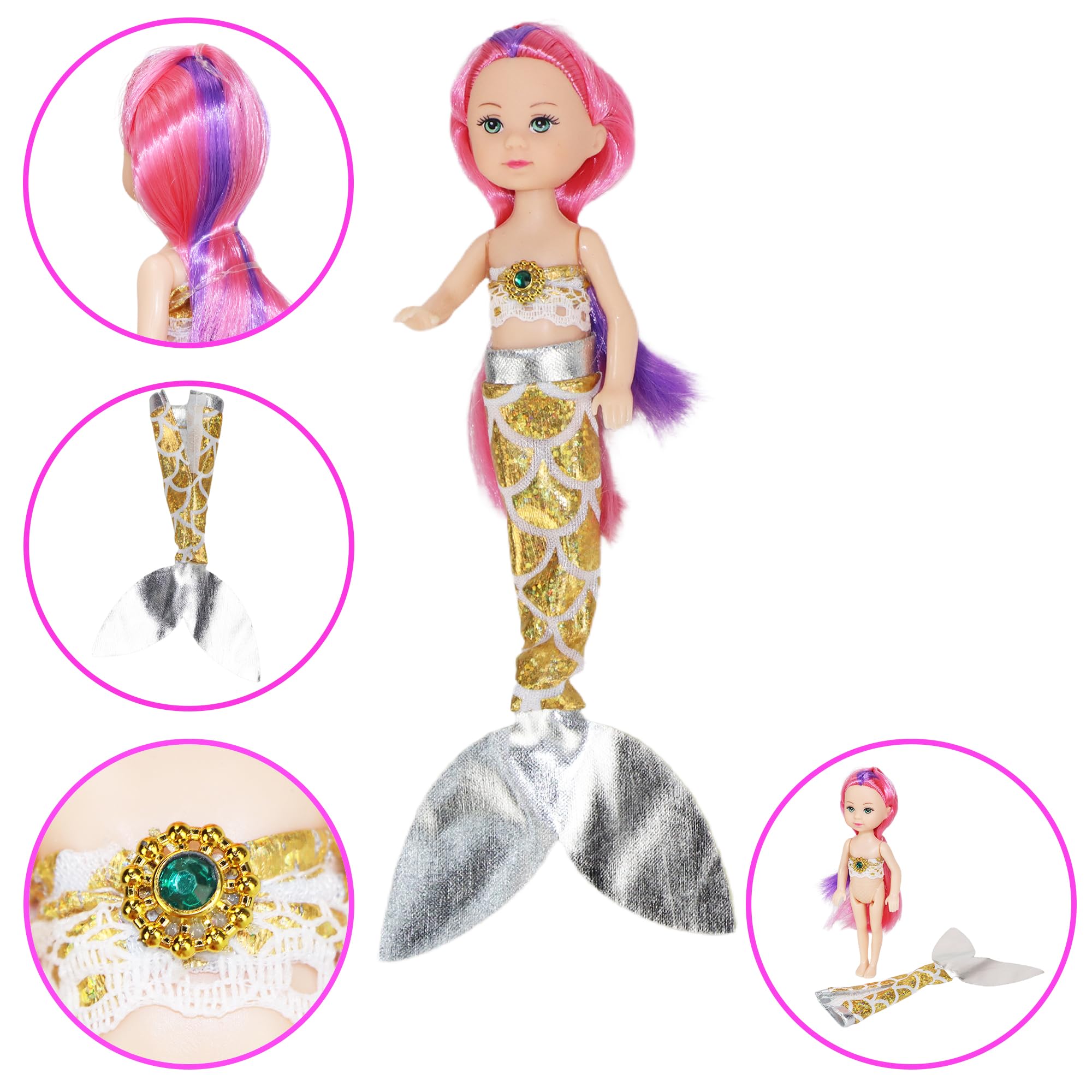 Amazon.co.jp: 人魚姫人形 リトルマーメイドおもちゃ 4~7歳の女の子