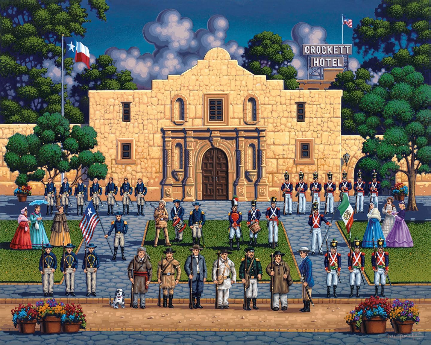 Dowdle Personal Puzzle - The Alamo - 210 Piece